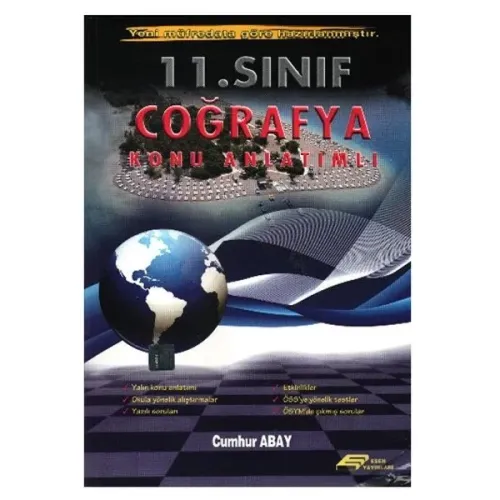 Esen Yayınları 11. Sınıf Coğrafya Konu Anlatımlı Esen