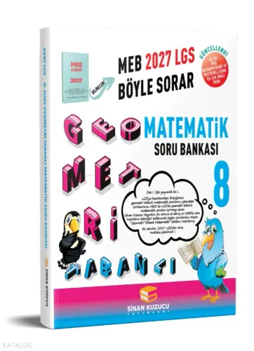Sinan Kuzucu 8. Sınıf LGS Geometri Tabanlı Matematik Soru Bankası 2027