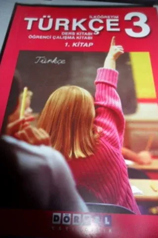 3. Sınıf Türkçe Ders Kitabı Öğrenci Çalışma Kitabı 1. Kitap