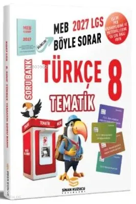 Sinan Kuzucu 8. Sınıf Tematik Türkçe Soru Bankası 2027