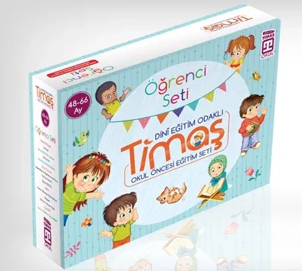 İLAVELİ BASKI - Dinî Eğitim Odaklı Timaş Okul Öncesi Eğitim Seti İlmi 