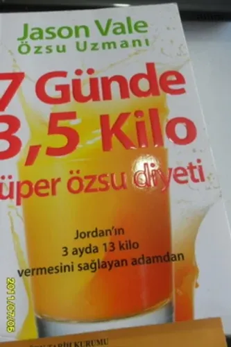 7 Günde 3,5 Kilo Süper Özsu Diyeti