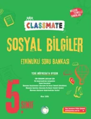 Okyanus 5. Sınıf Classmate Sosyal Bilgiler Etkinlikli Soru Bankası 2025