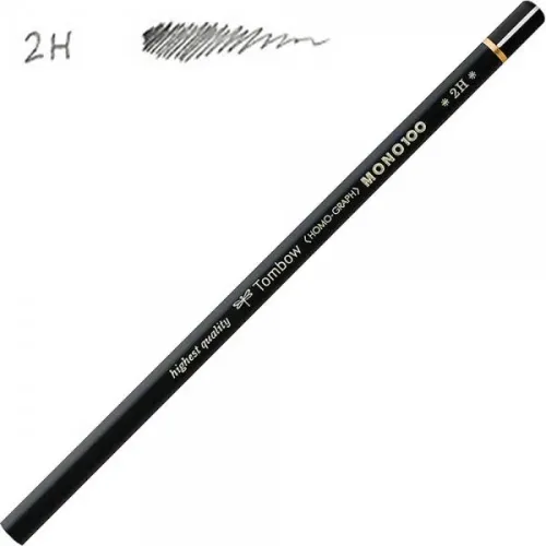 Tombow MONO-RS Dereceli Kurşun Kalem 2H