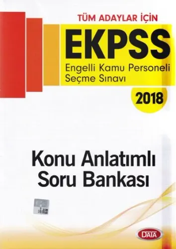 Data Yayınları EKPSS Tüm Adaylar İçin Konu Anlatımlı Soru Bankası