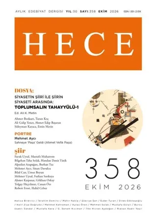 Hece Dergisi - Sayı 358 Ekim 2026