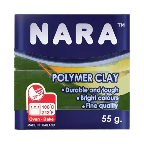 NARA POLYMER CLAY 55gr.ARMY ( Polimer Kil )