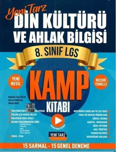 Yeni Tarz 8. Sınıf LGS Din Kültürü ve Ahlak Bilgisi Kamp Kitabı