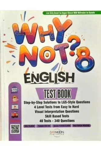 DAYMOON 8.SINIF LGS WHY NOT TEST BOOK
