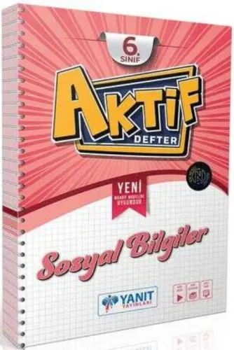 Yanıt Yayınları 6. Sınıf Sosyal Bilgiler Aktif Defter