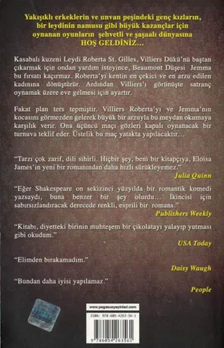 Yüreğime Aşk Düştü Eloisa James Pegasus Yayıncılık %67 indirimli