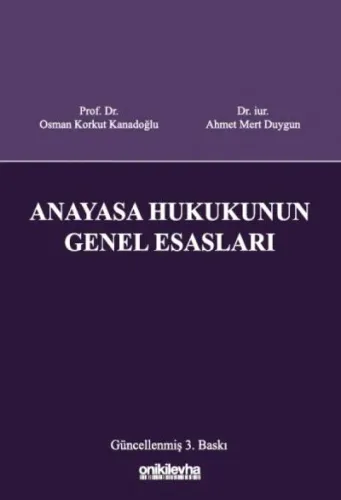Anayasa Hukukunun Genel Esasları