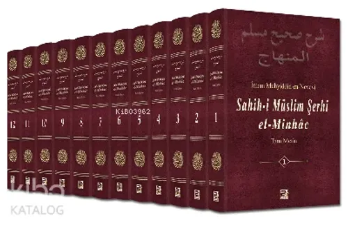 Sahih-i Müslim Şerhi -El-Minhac- ( 12 Cilt Takım )