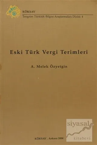 Eski Türk Vergi Terimleri