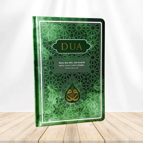Dua (Evrad-ı Şerife) Büyük Boy Genişletilmiş Yeni Baskı Yeşil