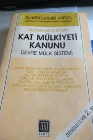 Kat Mülkiyeti Kanunu