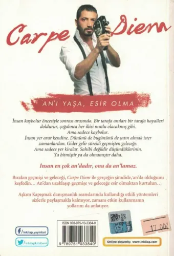 Carpe Diem An'ı Yaşa, Esir Olma Aşkım Kapışmak İnkılap Yayınevi %44 in