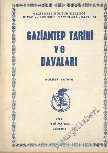 Gaziantep Tarihi ve Davaları -        1968
