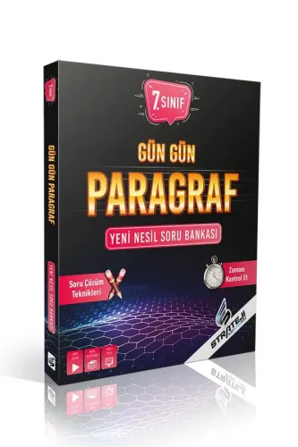 STRATEJİ 7.Sınıf GÜN GÜN PARAGRAF Yeni Nesil Soru Bankası