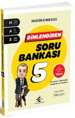 Eker 5. Sınıf Din Kültürü ve Ahlak Bilgisi Dinlendiren Soru Bankası