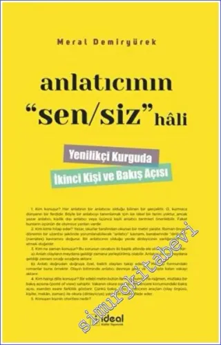 Anlatıcının Sen / Siz Hali -         2022