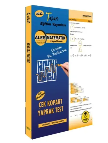 KELEPİR Tasarı Yayınları 2022 ALES Sayısal Yetenek Yaprak Test
