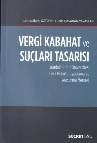 Vergi Kabahat ve Suçları Tasarısı
