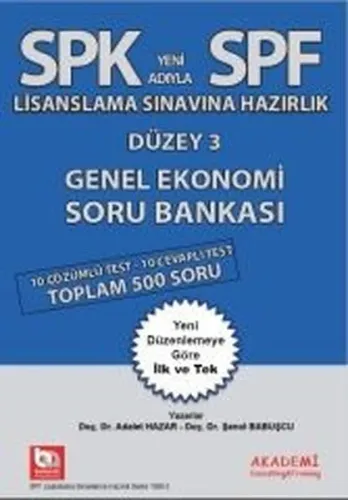 SPF Lisaslama Sınavlarına Hazırlık Düzey 3