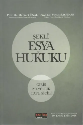 Şekli Eşya Hukuku