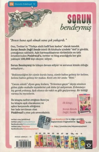 Sorun Bendeymiş Pink Freud Kitaplar %60 indirimli