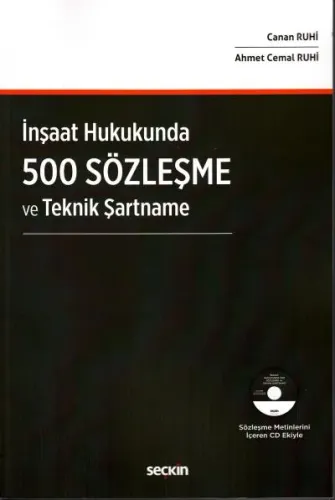 İnşaat Hukukunda 500 Sözleşme ve Teknik Şartname