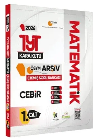 İnformal Yayınları 2026 TYT Matematiğin Kara Kutusu 1.Cilt Cebir Çıkmı