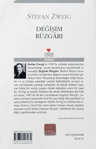Değişim Rüzgarı Stefan Zweig Can Roman