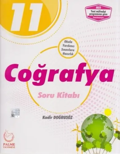 Palme Yayınları 11. Sınıf Coğrafya Soru Kitabı Palme