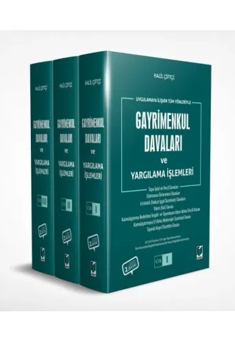 Gayrimenkul Davaları ve Yargılama İşlemleri