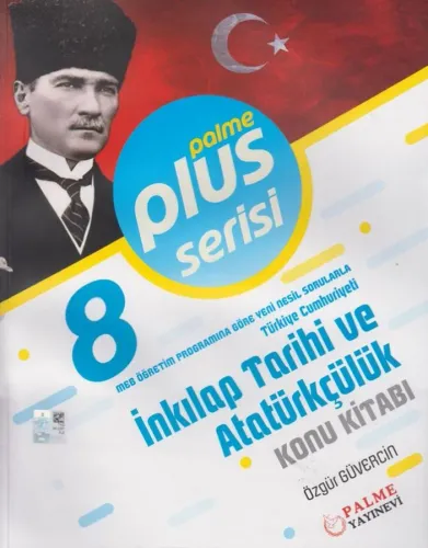 Palme Yayınları 8. Sınıf T. C. İnkılap Tarihi ve Atatürkçülük Konu Kitabı Plus Serisi