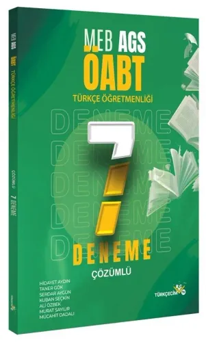 Türkçecim TV ÖABT MEB-AGS Türkçe Öğretmenliği 7 Deneme Çözümlü