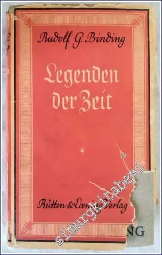 Legenden der Zeit : Eine Märchenlegende -        1941