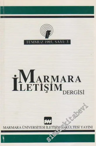 Marmara İletişim Dergisi - Sayı: 3      Temmuz