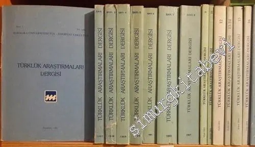 Türklük Araştırmaları Dergisi; Sayı: 1 - 10, 12 - 16; Yıl: 1985 - 2004 -