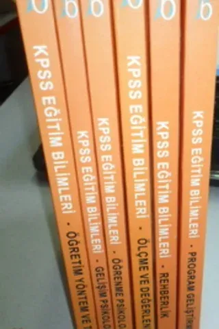 Eğitim Bilimleri Öğretmen Adayları İçin KPSS / 5 Adet