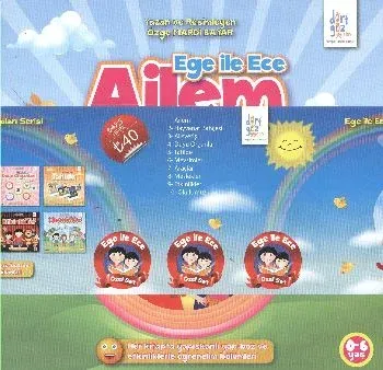Ege ile Ece Set (10 Kitap)
