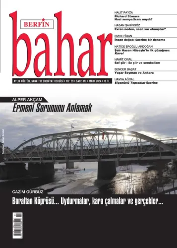 Berfin Bahar Aylık Kültür Sanat Ve Edebiyat Dergisi Sayı: 313