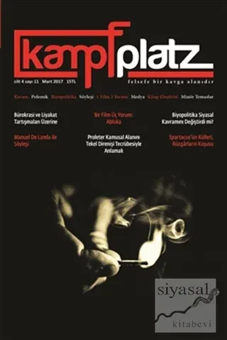 Kampfplatz Cilt 4 Sayı: 11 Mart 2017