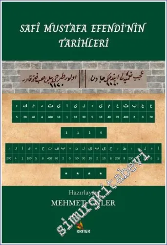 Safî Mustafa Efendi'nin Tarihleri -         2023