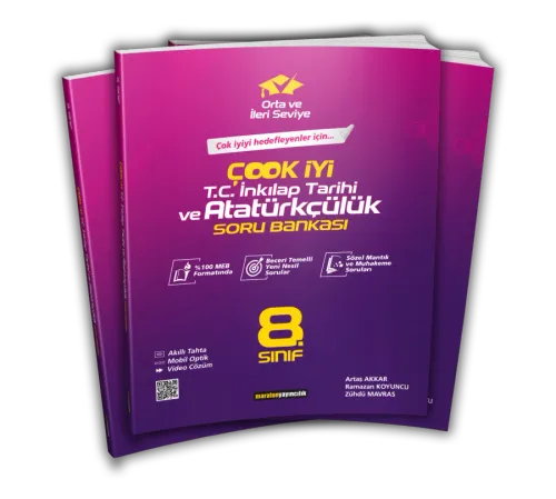 8. Sınıf Çook İyi İnkılap Tarihi ve Atatürkçülük Soru Bankası Soru Bankası