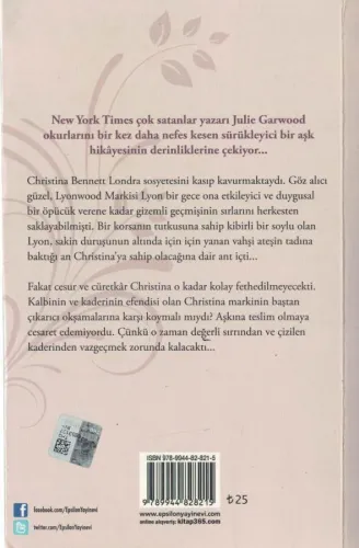 Kadere İnanırmısın ? Julıe Garwood Epsilon Yayıncılık %46 indirimli