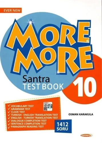 10. Sınıf More More Santra 10 Test Book Kurmay ELT