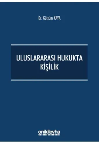 Uluslararası Hukukta Kişilik