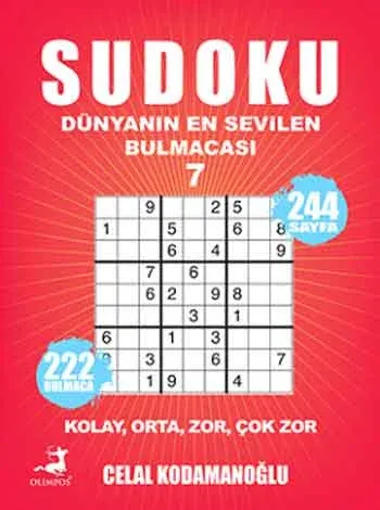 Sudoku Dünyanın En Sevilen Bulmacası 7 - Olimpos Yayınları Kitap Dolu 